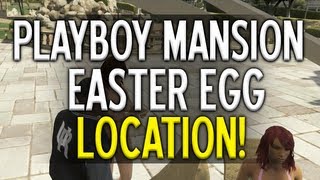 GTA 5 - Playboy Mansion "Easter Egg" Location (Grand Theft Auto 5)
