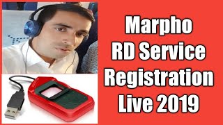 Marpho Registration For RD Service online 2020 Live
