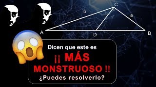 Desafío Geometría: DICEN QUE ESTE ES MÁS MONSTRUOSO QUE EL MONSTRUO DE LA PSU!!