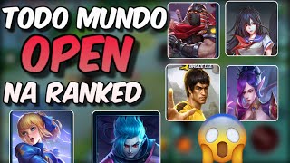 BRUCE LEE - MODO DEUS ATIVADO / DEIXEI TODO MUNDO OPEN NA RANKED (HEROES EVOLVED MOBILE)