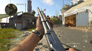 Call of Duty WW2 - FLAMETHROWER SHOTGUN Gameplay (Winchester 1897) PS4 PRO