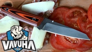 Нож Уракова R700 сталь 95Х18. Обзор и тест.