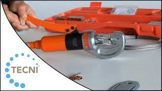 How to Swage Stainless Steel Mini Terminals using YCP-240C Hydraulic Tool