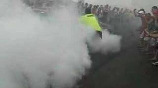 Ford BA GT burnout