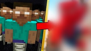 1000 КЛОНОВ ХИРОБРИНА ПРОТИВ ПАУКА  / МАЙНКРАФТ ТРОЛЛИНГ 100000 HEROBRINE VS SPIDER MAN