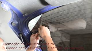 Removendo película - Removendo insulfilm [Canal RM]