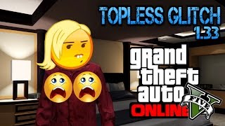 GTA 5 online - How to get your woman character Topless (1.33)
