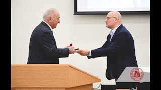 ილიაუნის 3 პროფესორის ილიას მედლით დაჯილდოების ცერემონია