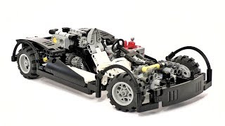 Lego Technic Supercar Chassis Instructions - Lego Technic Mastery