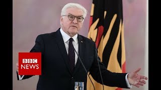 President Steinmeier: Germany Faces Unprecedented situation - BBC News