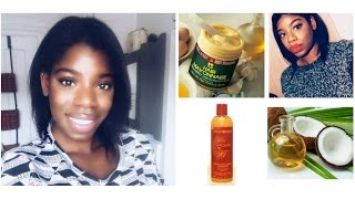 Routine capillaire pour de beaux cheveux défrisés