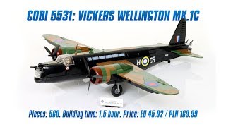 [COBI 5531] Vickers Wellington Mk.1C review & speed build