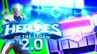 Heroes of the Storm 2.0! Opening Veteran and Epic Loot Chests!