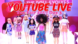 Toy Fair LIVE: Day 3 LIVE at Mattel with Froggy and Little Froggy
