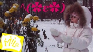 Как пахнут Замороженные Цветы ❄ Выпал Первый Снег