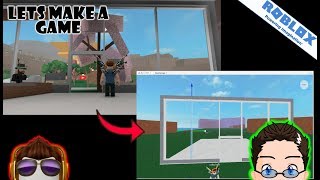 Roblox - Lets Make A Game - Building First Store