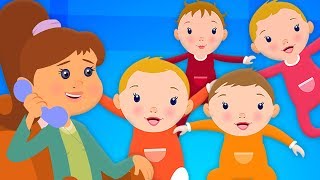 пять маленьких детей | песни для детей | детские стихи | Five Little Babies | Nursery Rhymes
