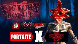 the New FREE STRANGER THINGS SKINS in Fortnite (Fortnite Stranger Things Event)
