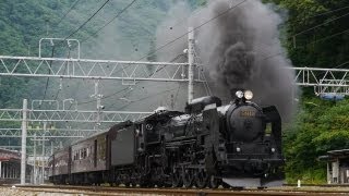 4-6-4 Hudson, C6120 runs on Joetsu Line