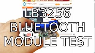 LB3256 (BK8000L) bluetooth module from ICStation.com, used with PAM8403