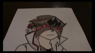 Как нарисовать Шу Куренай-Красный Глаз!( Бейблэйд) How to Draw Shu Кurenai-Red EYE!Bambino KIDS
