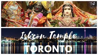 ISKCON temple in Canada | Hare Krishna Temple in Toronto | Indian Temple in abroad | Amullya Vlogs