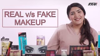 Real Vs Fake Makeup Ft. Shreya Jain | Nykaa