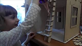 Кукольный домик из дерева сборка