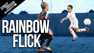 Learn Neymar Skills - Rainbow flick - Little STRs Kids coached by STR Skill School