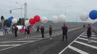 Новый путепровод открылся в Гатчине 29 июля 2017 года