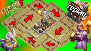 Th11 War Base 2017 Anti 1 Star/Anti 2 Star With Replay Anti lavaloon Anti Bowle Anti Everything