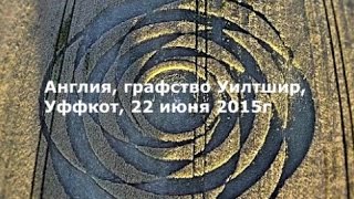 Рисунки на полях. Англия, Уффкот, Уилтшир, 22 июня 2015 года.