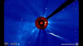 AIA 304, LASCO C2/C3 (2013-11-28 10:30:19 - 2013-11-28 13:47:07 UTC)