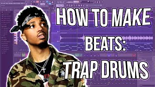 How to Make Trap Beats: Drums ?? (FL Studio 20 Tutorial)