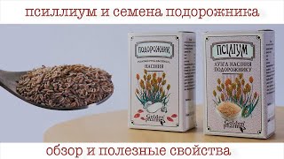 Семена или лузга подорожника  — польза диетической добавки