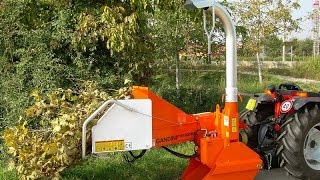 Измельчает любые ветки в щепки и зимой и летом