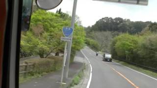 高崎観光バスで霧島神宮から都城駅まで新緑の車窓を走る　（3）