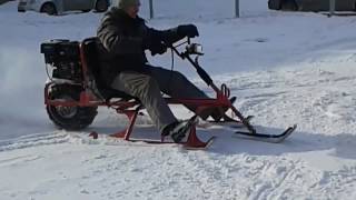 Снегокат с мотором