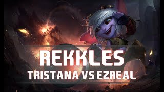 Rekkles as Tristana vs Ezreal - S8 ADC Ranked Gameplay