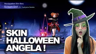 REVIEW SKIN HALLOWEEN ANGELA SCREAM DOLL ! CUCOOOK