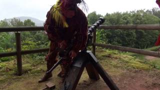Burgleben Burgruine Altdahn Dahner Felsenland Germany 5.7.2014 Ser-Clip 13/13 Sa