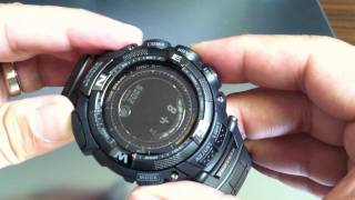 Casio Pathfinder Protrek Solar Power Watch PRG-130Y-1