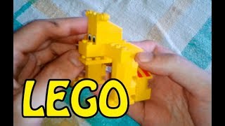 Видео: Как сделать из ЛЕГО - СОБАКА. How to make LEGO DOG?