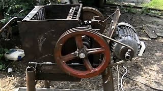 Дробилка щековая самодельная + детализация (часть 1).