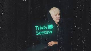 seesaw but it's playing on a night drive in the rain