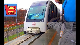 Городские поезда Монорельс Видео для детей