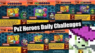 [PvZH] Daily Challenges (10 - 16 October)