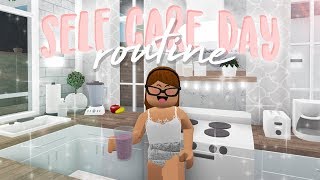 Self-Care Day Morning Routine | Bloxburg Roleplay | alixia