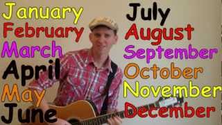 Months of the Year Song | Learn English Kids