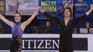 Тесса и Скотт Мойр. Короткая программа Чемпионат мира 2017. Мировой рекорд 82.43